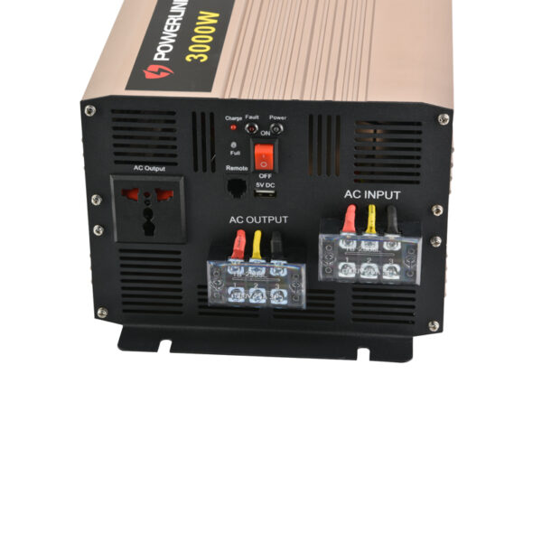 3000W pure sine wave inverter with AC charger