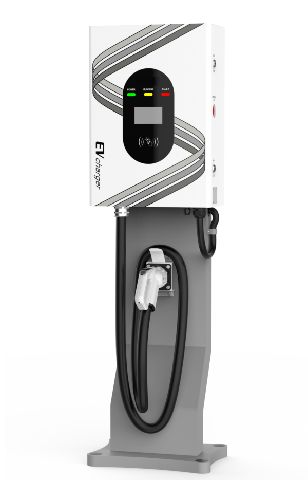 Floor-mounted 30 kw dc ccs charger station electric bus charging pile