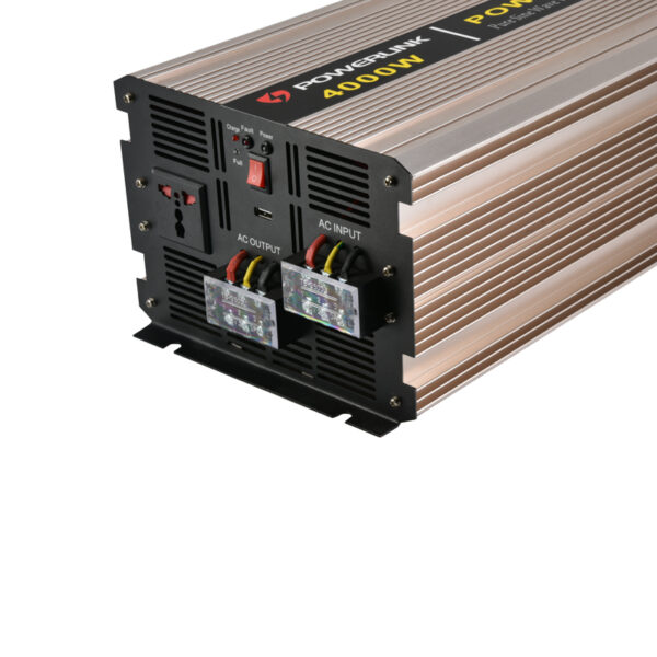 Pure sine wave inverter with AC charger